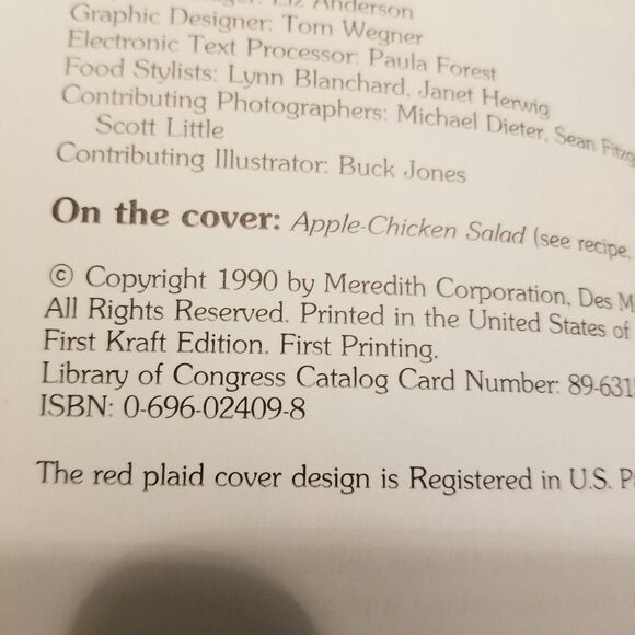 Vintage better homes and gardens summertime cooking paperback Cookbook - Picture 6 of 8